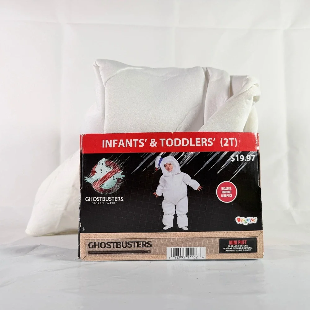 Ghostbusters Frozen Empire Mini Puffed Toddler Costume 2T Disguise NWT